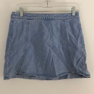 Kendall and Kylie denim mini skirt!
